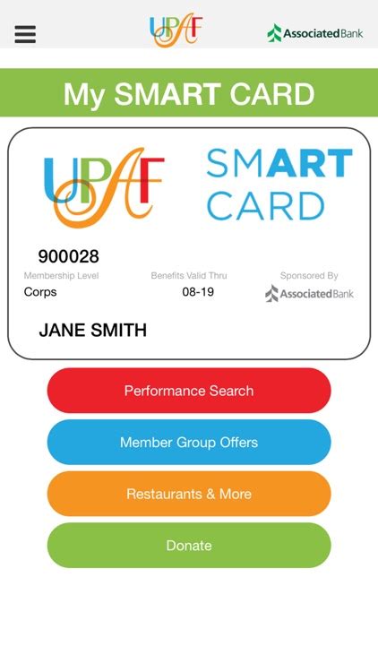 upaf smart card milwaukee|upaf log in.